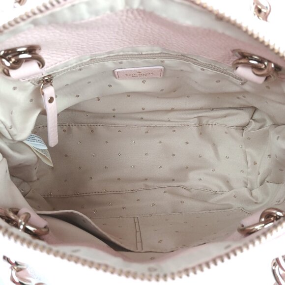 Kate Spade Small Georgina Gold Coast Satchel Cross-body Bag in Ballet Slipper - Picture 12 of 15